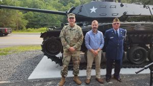 Masontown VFW hosts formal dedication for M41 tank